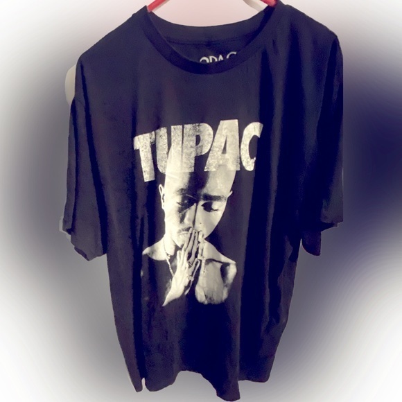 Bravado Other - 2PAC Hip Hop Tupac Prayer T-shirt Black Men's XXL